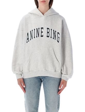 Anine Bing Harvey Hoodie Logo Hoodie