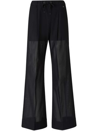 Herno Flared broek - Zwart