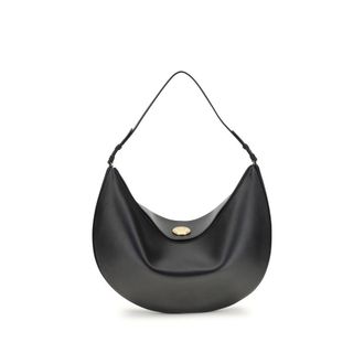 Jacquemus Black Calf Leather Bos Taurus Shoulder Womens Bag