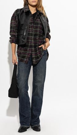 R13 Straight-Leg Jeans, Womens, Navy Blue
