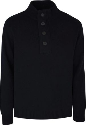 Gran Sasso Dolcevita Lupo - - Knitwear - Uomo - Blu - S