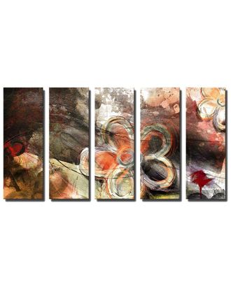 Ready2HangArt Ready2hangart Painted Petals Xv Wrapped Canvas Wall Art By Tristan Scott