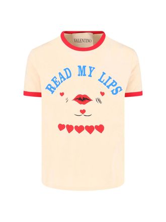 Valentino T-Shirt Read My Lips
