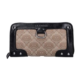 La Carrie Casnero Portemonnee - Dames - Accessoires - Zwart - Maat: ONE Size Leer