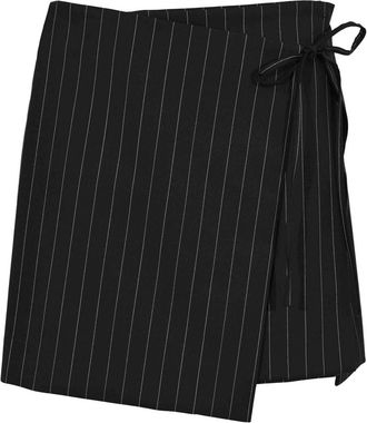 Sportmax Spx Mini Skirt Made In Pinstripe Gabardine