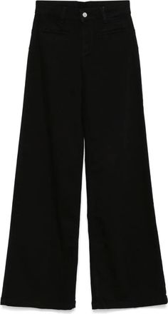 Liu Jo Jeans met logoplakkaat - Zwart