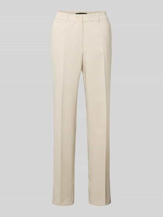 Betty Barclay Straight Fit Stoffhose mit B&uuml;gelfalten in Beige, Gr&ouml;&szlig;e 38