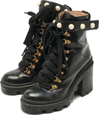 Gucci Stivaletti con decorazione - Nero