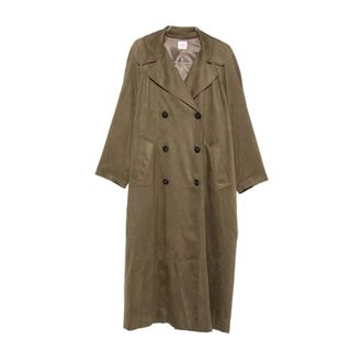 Alysi Dames, Mantels, Groen, Maat: XS