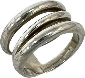 Tiffany & Co. Silver Silver 925 Band Ring (Pre-Owned)