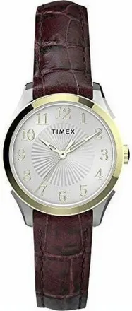 Timex Womens Briarwood Silver Dial Watch