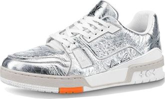 Louis Vuitton Trainer Sneakers Silver 1A8KGQ