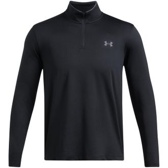 Under Armour Mens Match Play Quarter Zip Pullover Black XL