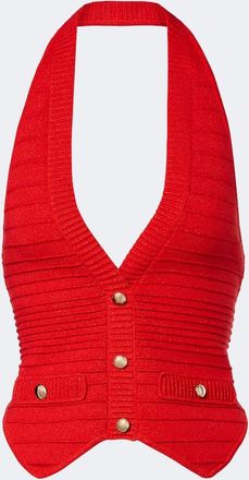 Retrof&ecirc;te Retrof&ecirc;te Tinsley knitted crop top