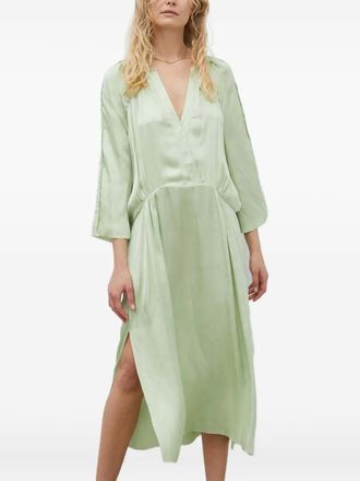 Day Birger Et Mikkelsen Abito midi Tess con scollo a V - Verde