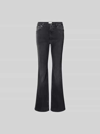 Closed Closed Flared Fit Jeans im 5-Pocket-Design in Dunkelgrau, Gr&ouml;&szlig;e 25