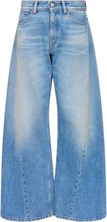 Maison Margiela Dames, Jeans, Blauw, Maat: W28 Katoen