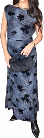 Astr Tionne Maxi Dress In Blue