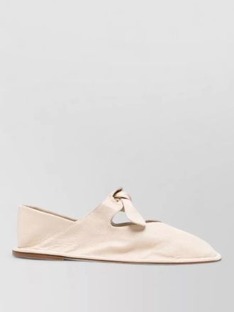 Hereu leather ballerina flats