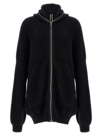 Rick Owens Woll-Cardigan mit Kapuze