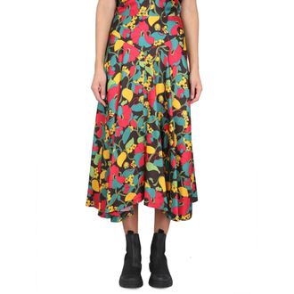 La DoubleJ Midi Skirts, female, Multicolor, Size: M Milano Skirt