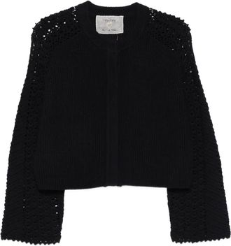 Forte_Forte Cardigan in lana - Blu