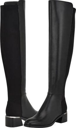 Calvin Klein Jotty Womens Boots Black : 5.5 M, Leather