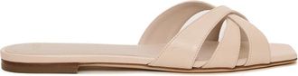 3Juin Witte Leren Chique Sandalen - Dames - Sandalen - Wit - 36 EU - Leer - Schoenen