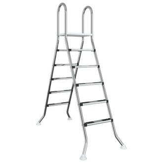 vidaXL Escalera Para Piscina Elevada 224 X 175 Cm 5-escal&oacute;n Vidaxl