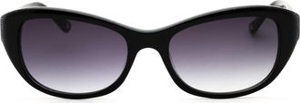 Liz Claiborne L561S Cat Eye Sunglasses - Black