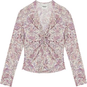 Isabel Marant Blusa Zekia - Toni neutri