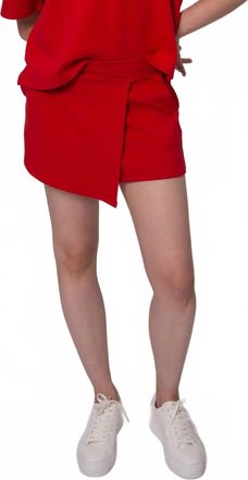 RD Style Starry Lounge Skort In Red