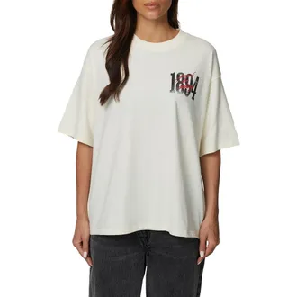 Good For Nothing Oversized Soaring T-Shirt in Ivory at Nordstrom, Size X-Small