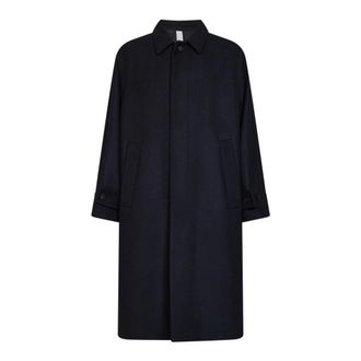 Hev&ograve; Uomo, Cappotti, Blu, XL, new