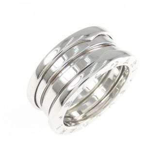 Bulgari White Gold White Gold (18K) Band Ring (Pre-Owned)