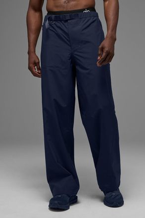 Alo | Alpha Shell Pants in Navy, Size: Medium