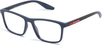 Prada PS 01Qv Tfy 1O1 Optical Frame - Heren - Brillen - Blauw - 54 MM - Accessoires
