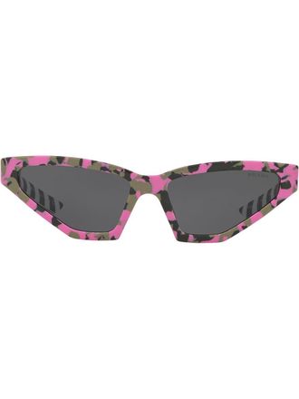 Prada Disguise zonnebril met camouflage - Roze