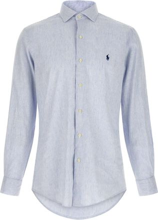 Ralph Lauren Light Blue Linen Cotton Shirt