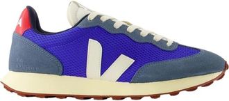 Veja Blauwe Nylon Sneakers - Ronde Neus - Heren - Sneakers - Blauw - 45 EU - Nylon - Schoenen