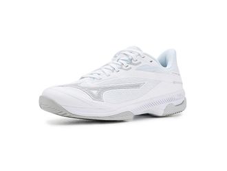 Mizuno Wave Exceed Court AC Womens Cross Training Shoes White/Ultimate Grey : 10.5 B - Medium, Synthetic