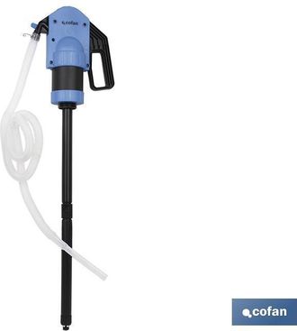 cofan Bomba Plastica De Palanca, Bomba Pl&aacute;stica De Palanca Para Extraci&oacute;n De Prodcutos Qu&iacute;micos, Principalmente No Inflamables. Para Barriles De 50 Y 205 Li