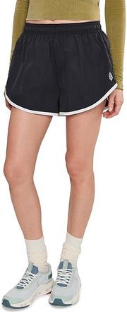 Free People Movement Now Or Never Shorts Womens Shorts Black Combo : SM (Womens 4-6), Nylon