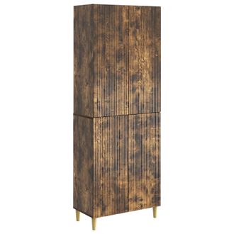 vidaXL Juego De Armarios 2 Uds. Madera De Ingenier&iacute;a Vidaxl
