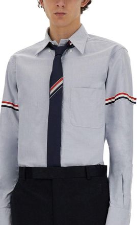 Thom Browne Cotton Shirt - Blue