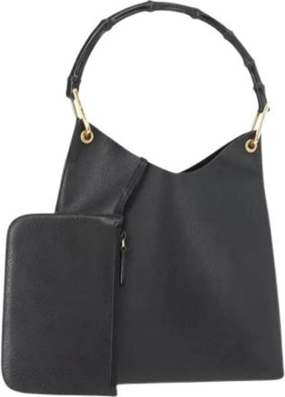 Gucci Pre-owned Shoulder Bags, female, Black, Size: ONE SIZE Pre-owned Vintage Shoulder Bag