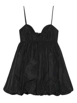 Pinko sweetheart-neckline mini dress - Black