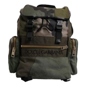 Dolce & Gabbana unisex, Tassen, Groen, Maat: ONE Size Katoen