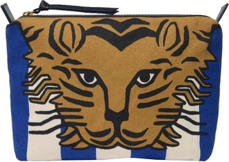 Inou&iuml; Editions City Tasca Case - Dames - Clutches - Veelkleurig - ONE Size - Katoen - Tassen