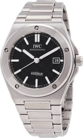 IWC Ingenieur Automatic Black Dial Mens Watch IW328901